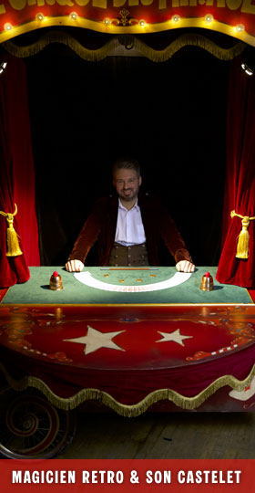 magicien close-up
