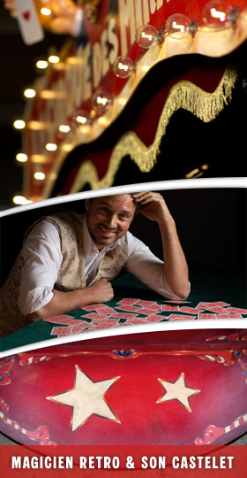 magicien close-up
