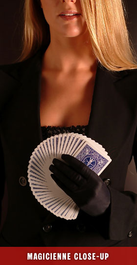 magicienne close-up